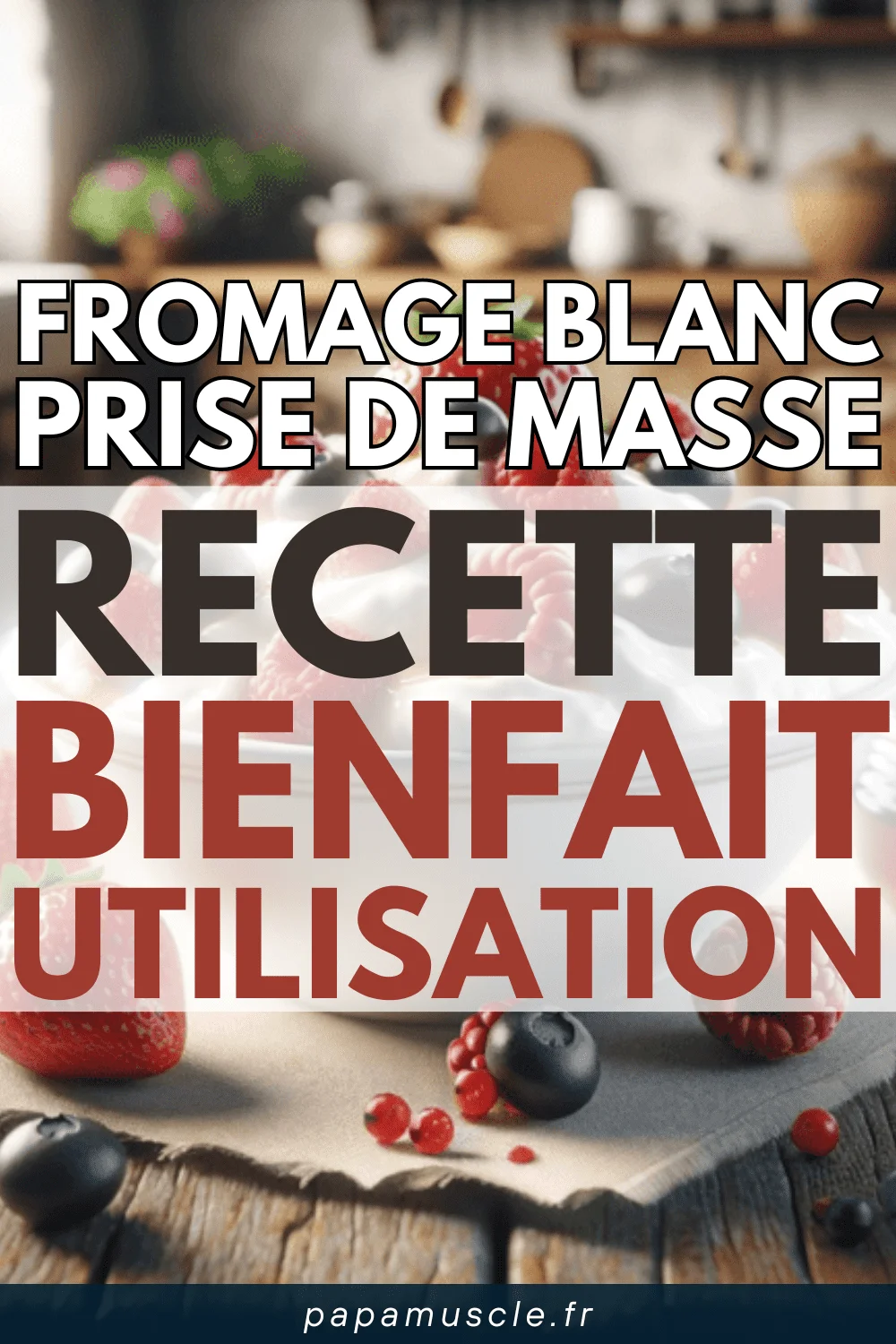 fromage blanc prise de masse
