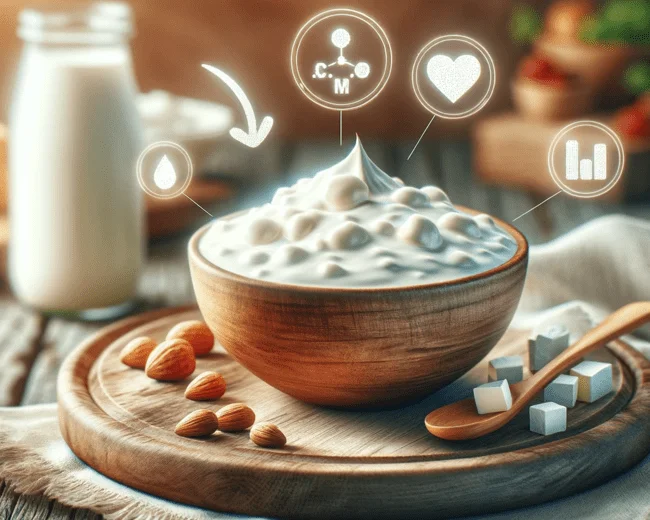 fromage blanc riche en calcium, vitamines et minéraux