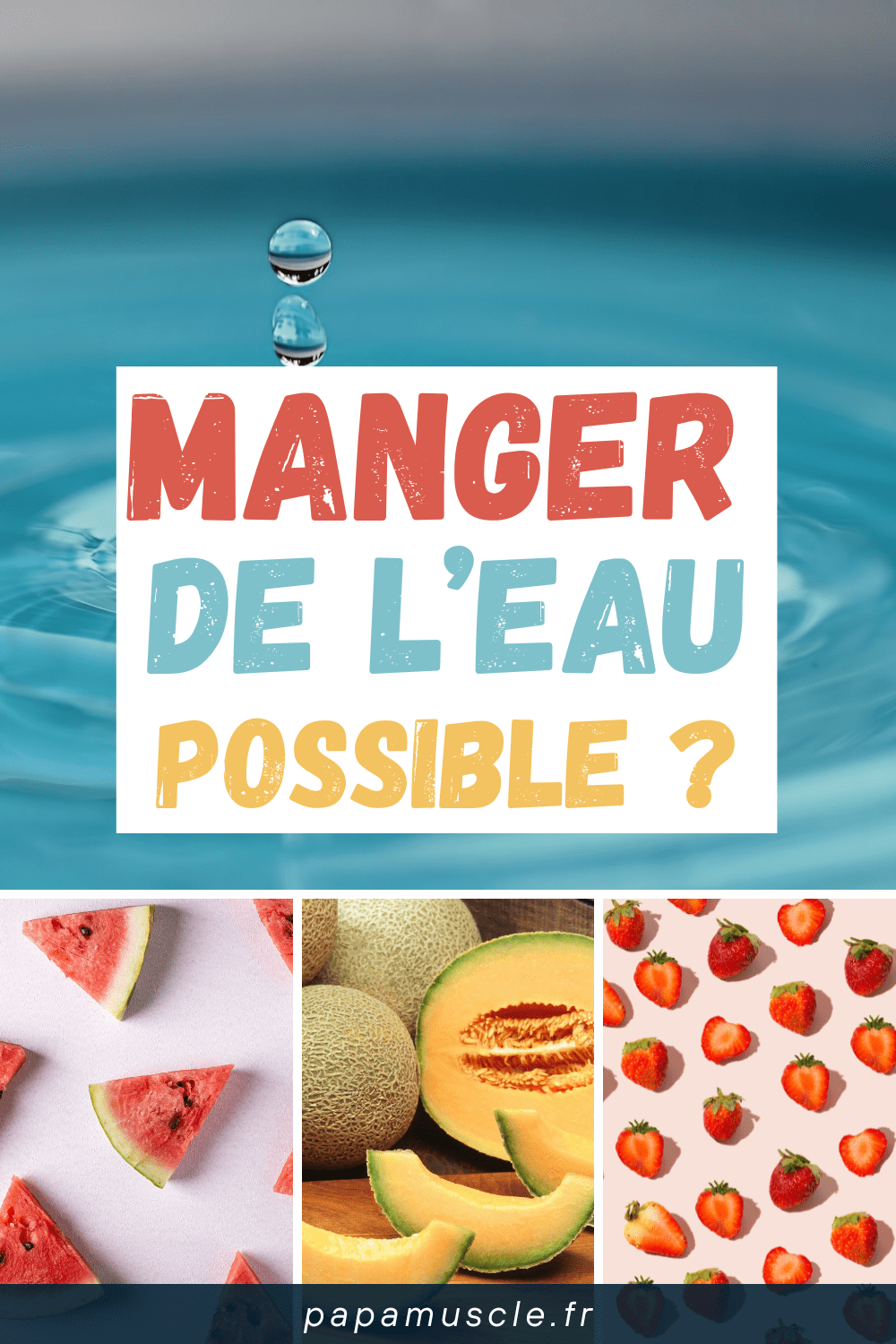 manger eau