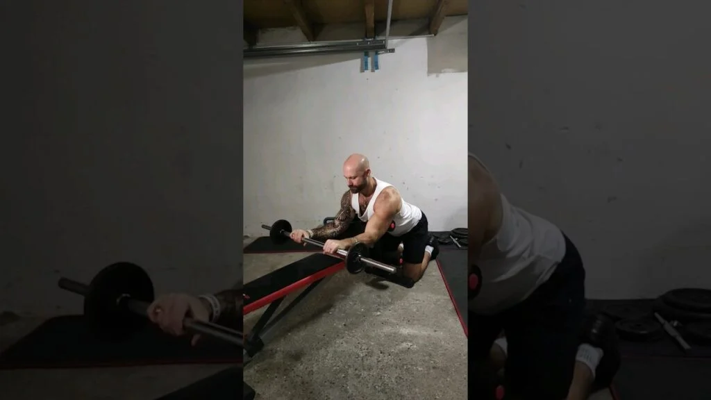 Curl inversé pupitre barre (barbell preacher reverse curl)