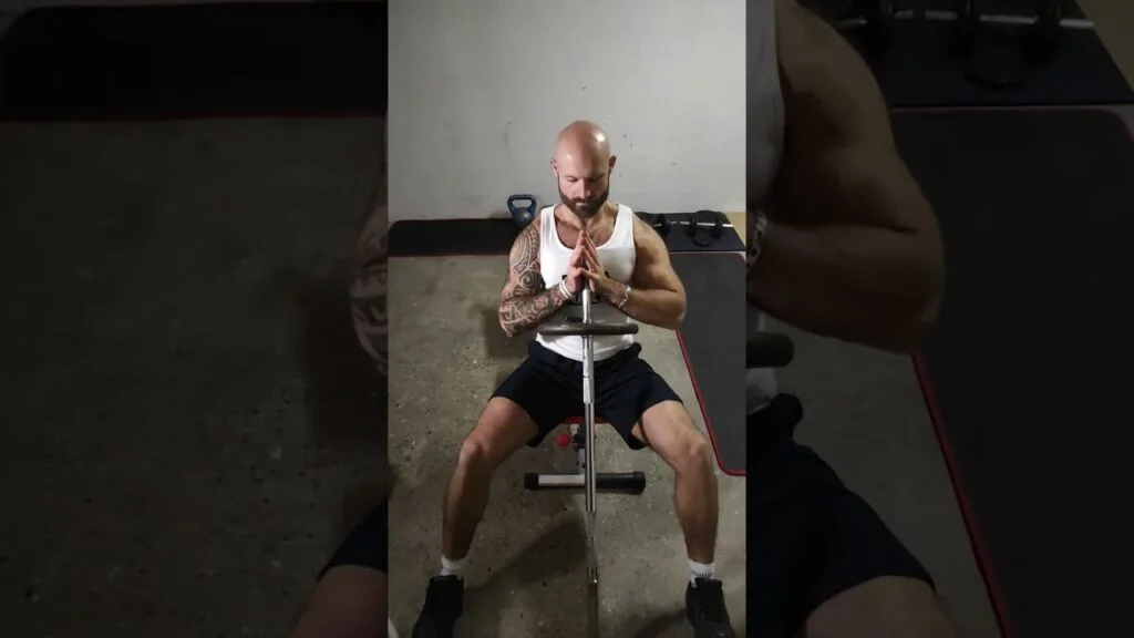 développé pectoraux assis landmine (seated landmine chest press)