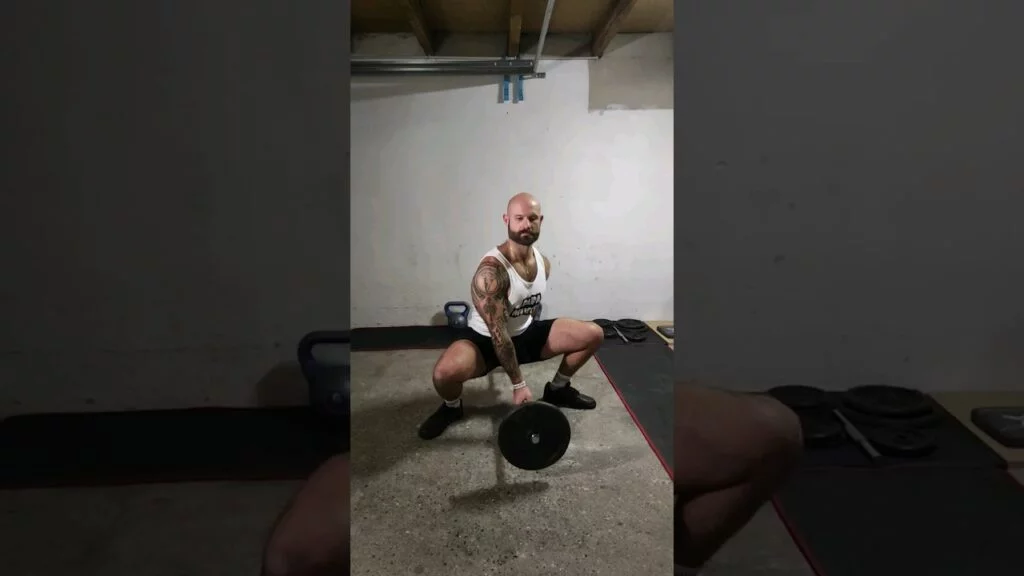 Squat Jefferson barre (barbell Jefferson squat)