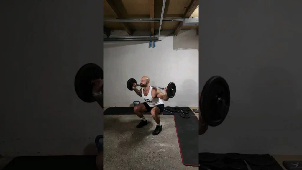 Squat barre (barbell squat)