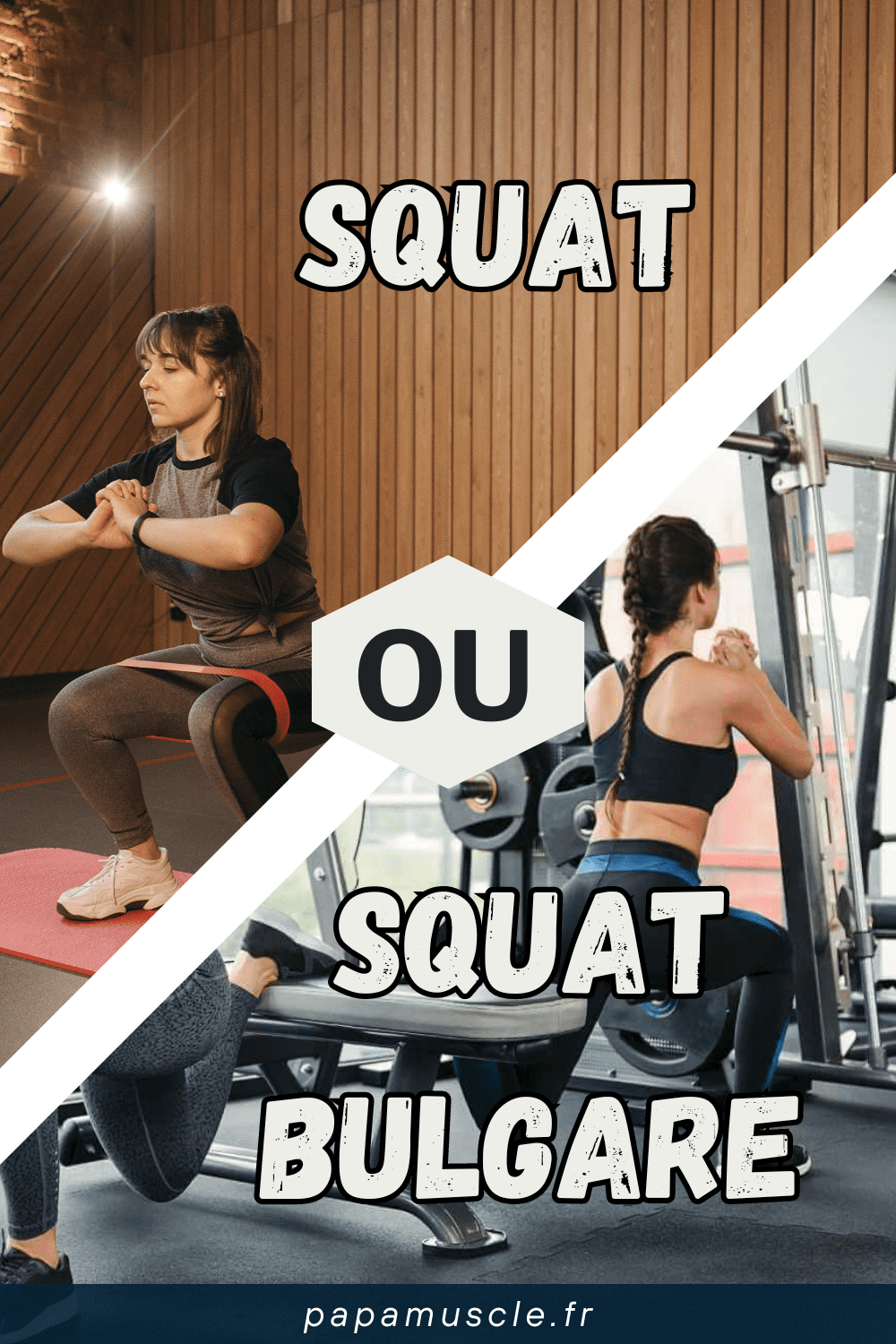 squat ou squat bulgare