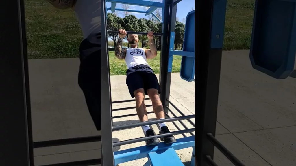 Curl inversé poids du corps (bodyweight reverse curl)