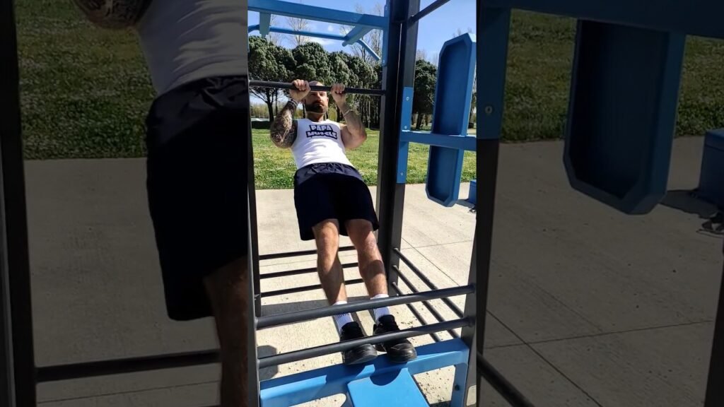 Curl inversé poids du corps prise serrée (bodyweight close grip reverse curl)