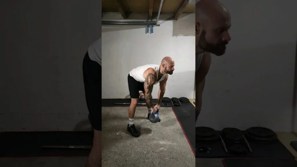 Goodmorning kettlebell (kettlebell goodmorning)