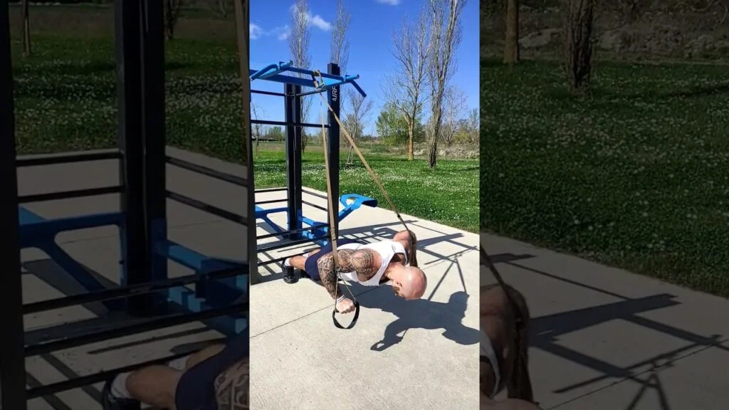 Pompe TRX (TRX push-up)