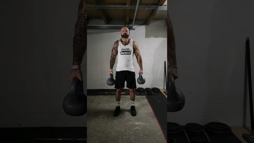 Shrug avec kettlebell (kettlebell shrug)