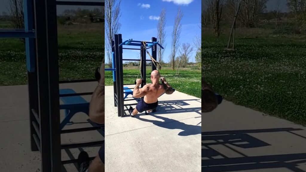 Traction TRX pronation (TRX overhand pull-up)