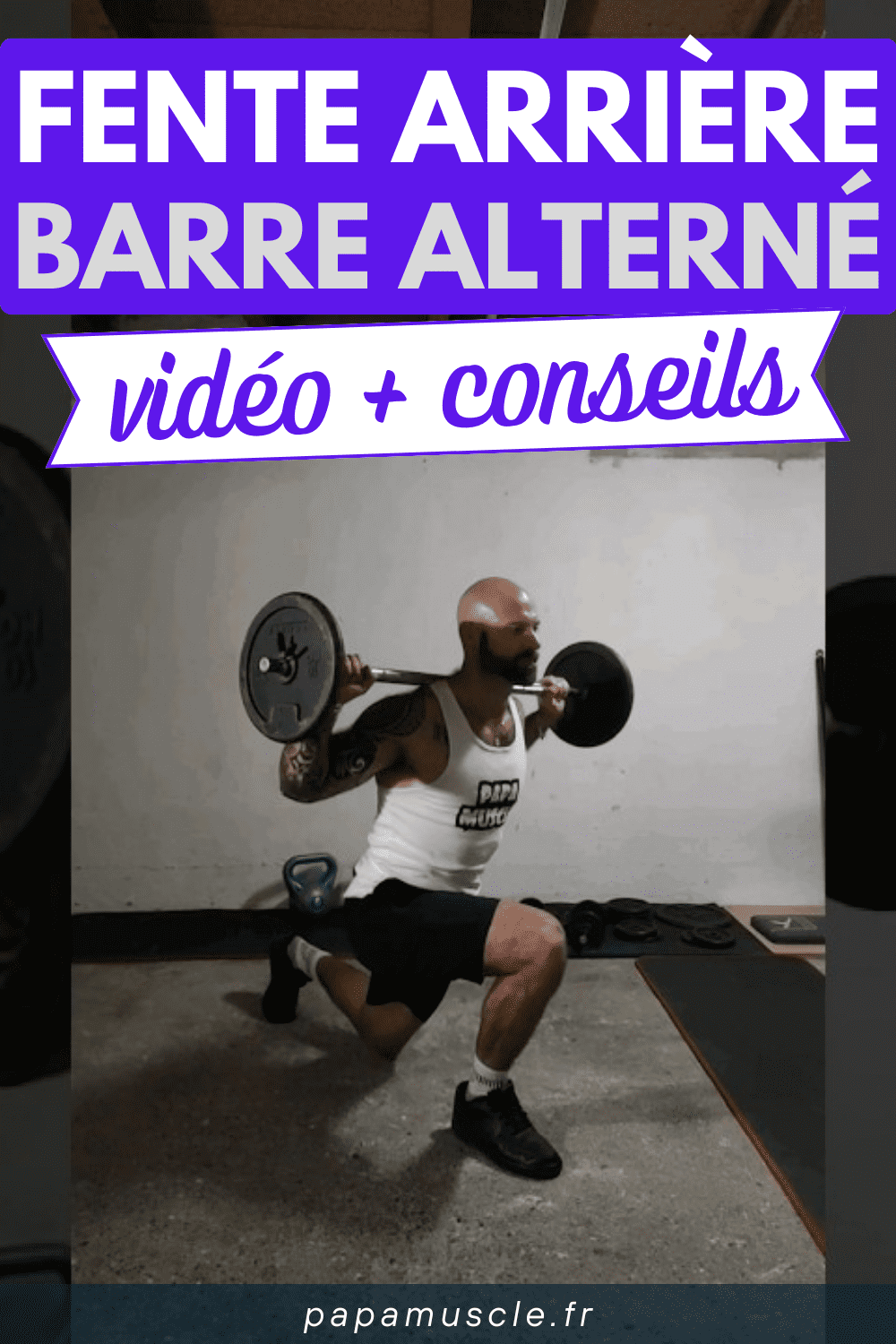 fente arrière barre alterné