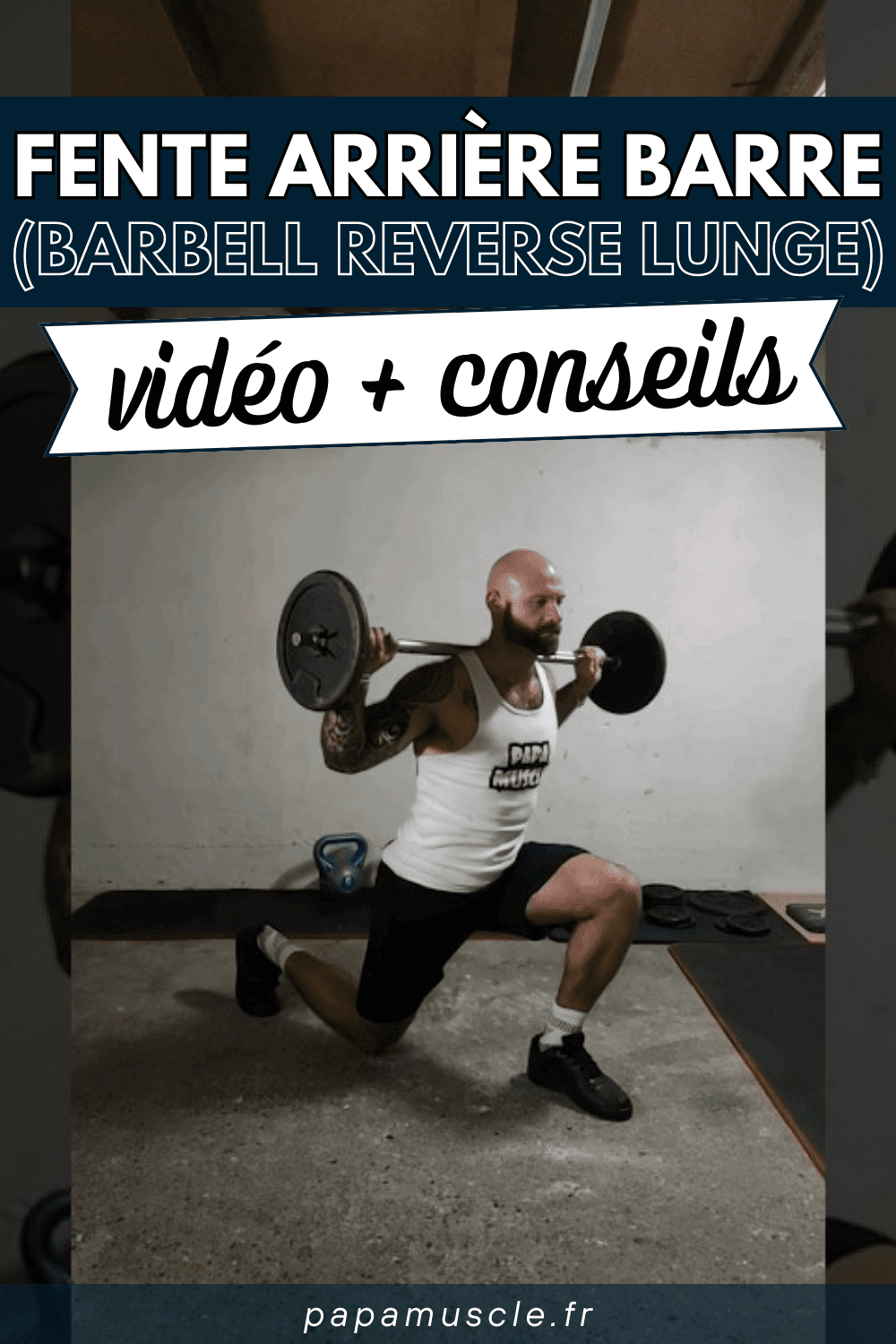 fente arrière barre