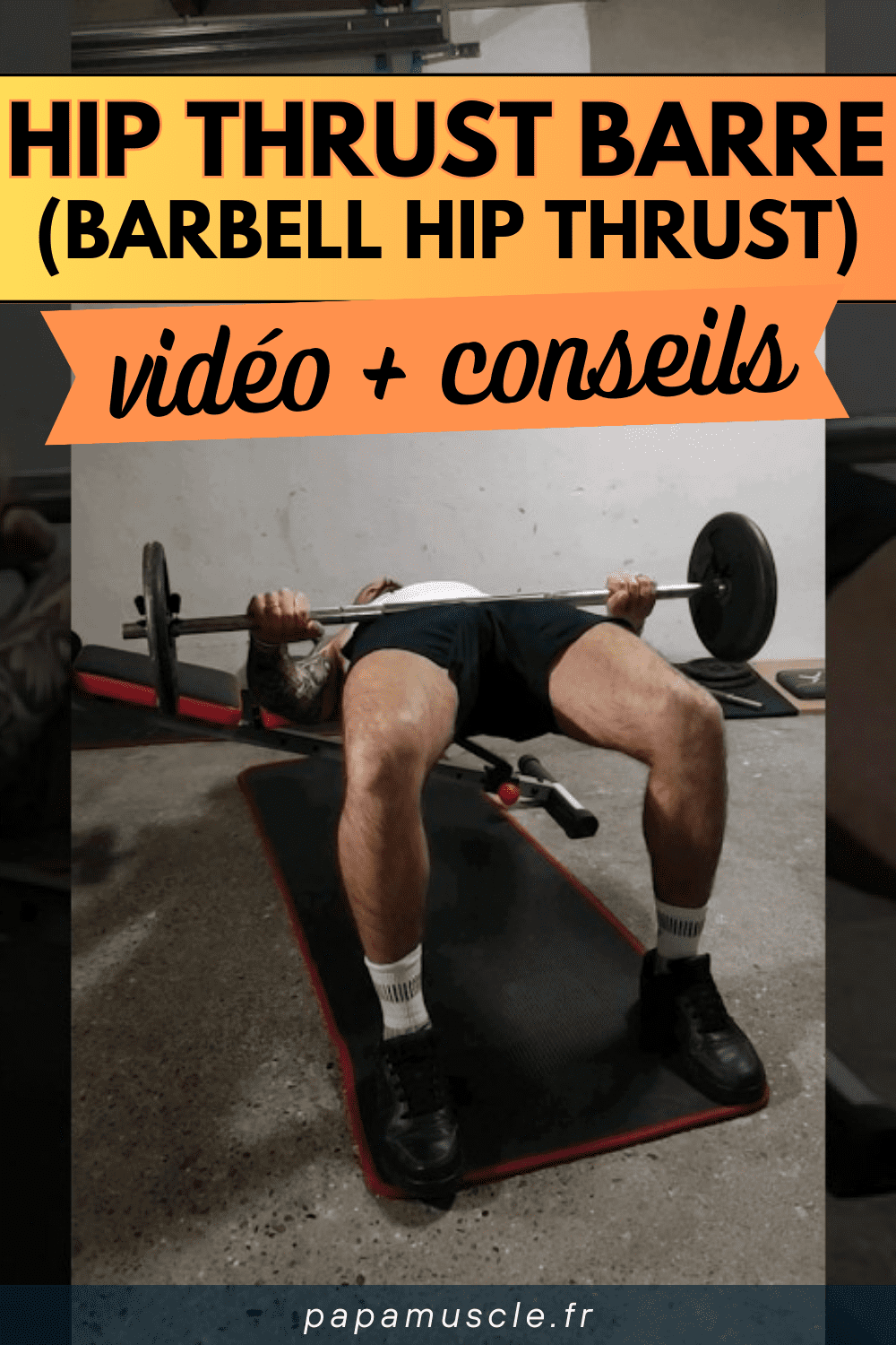 hip thrust barre