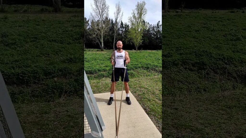 Curl biceps TRX avec rotation (TRX twisting curl)