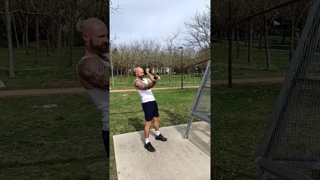 Curl preacher TRX alterné (alternating TRX preacher curl)