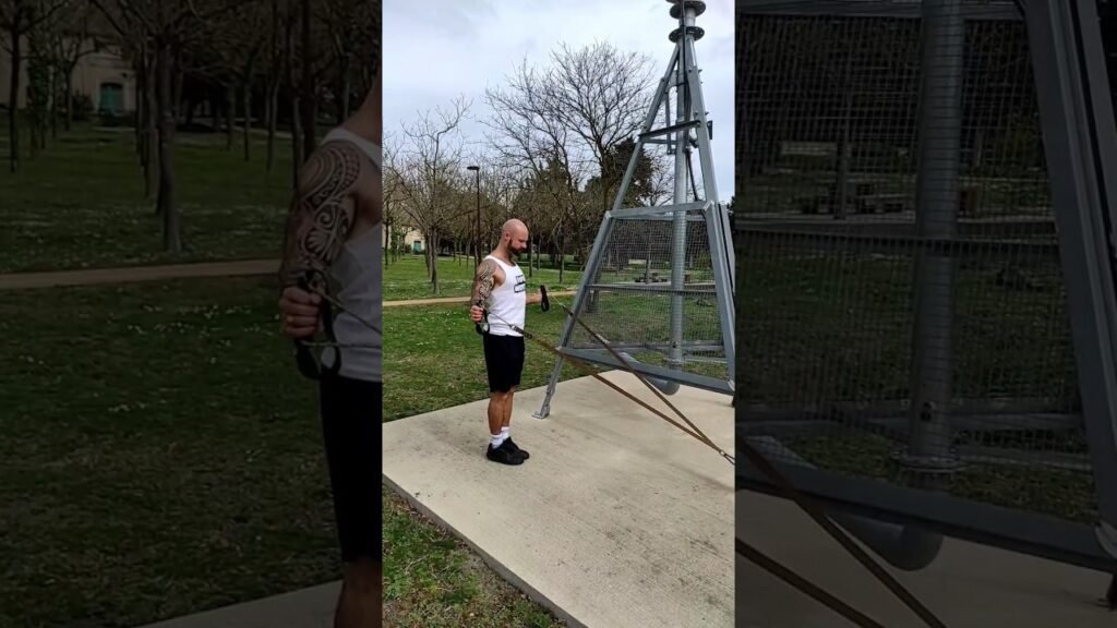 Rotation externe TRX en bas (low TRX external rotation)