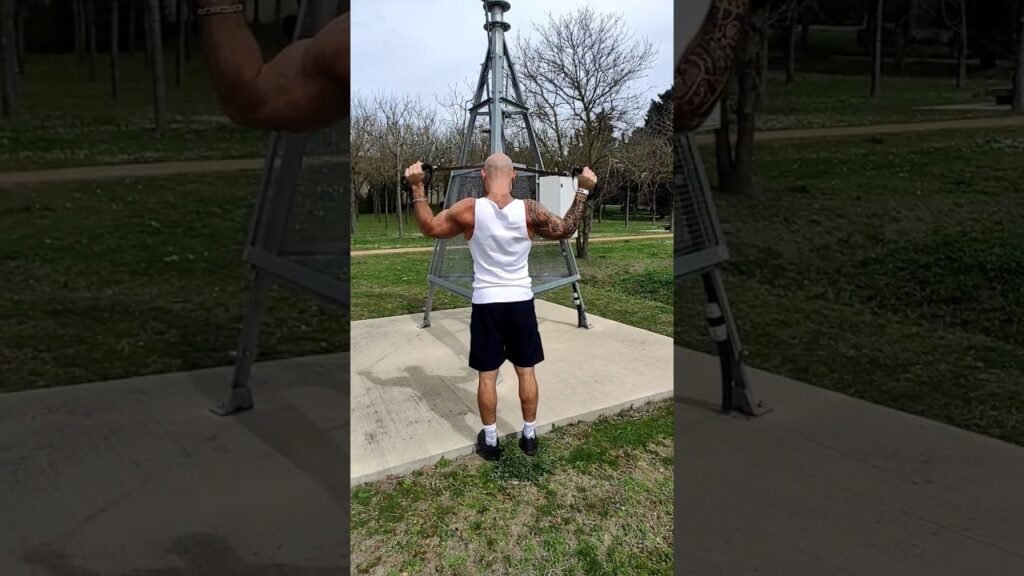 Rotation externe TRX en haut (high TRX external rotation)