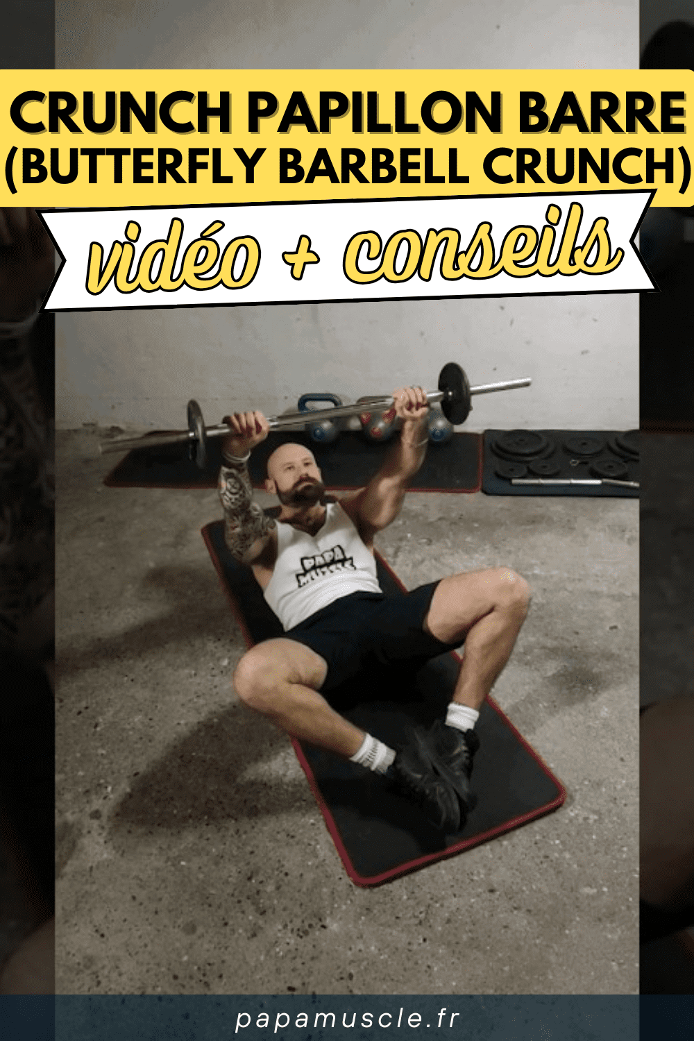 crunch papillon barre