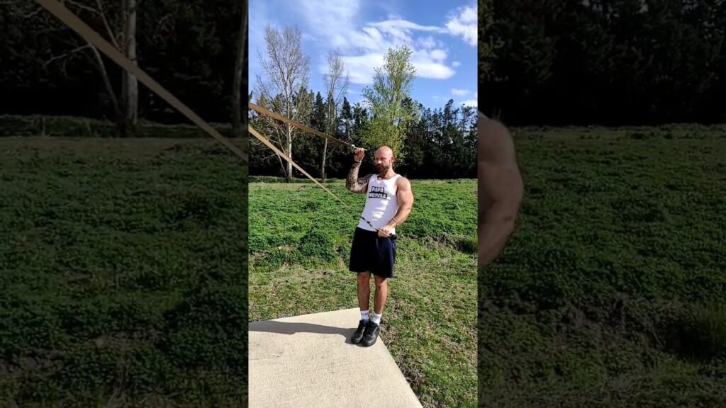 Curl preacher inversé TRX alterné (alternating TRX reverse preacher curl)