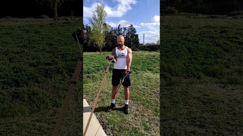 Flexion poignet TRX alterné (alternating TRX wrist curl)