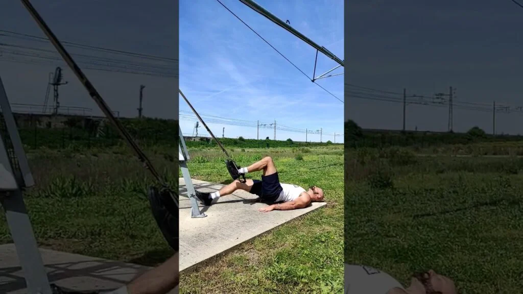 Leg curl TRX à une jambe (TRX one leg curl)
