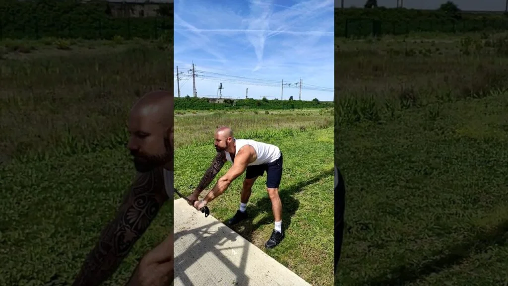 Soulevé de terre jambe tendue TRX (TRX stiff-leg deadlift)