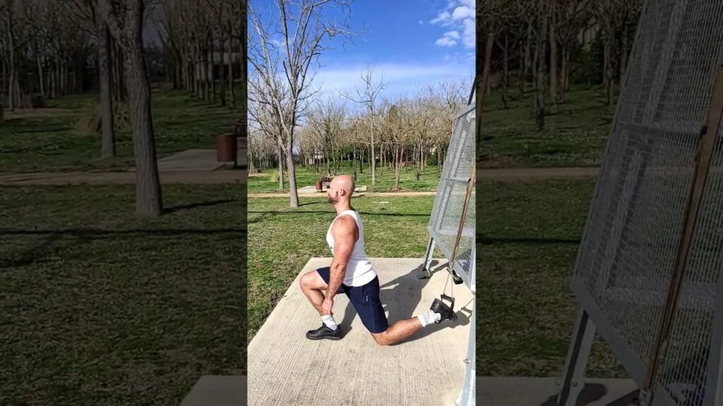 Squat bulgare TRX (TRX Bulgarian squat)