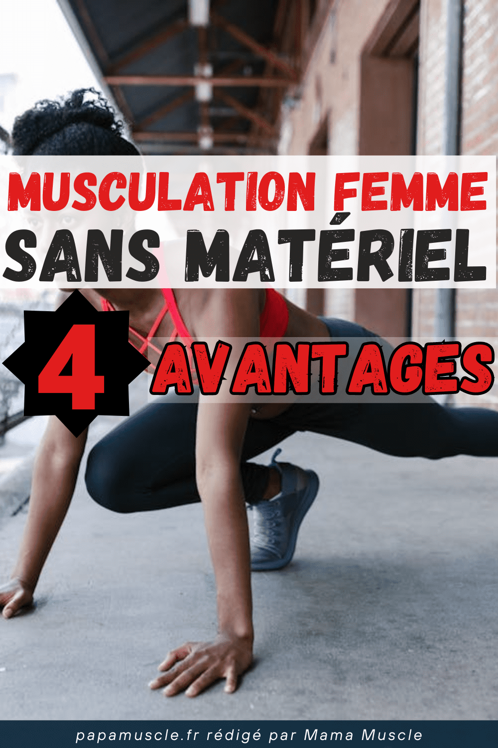 musculation femme sans matériel