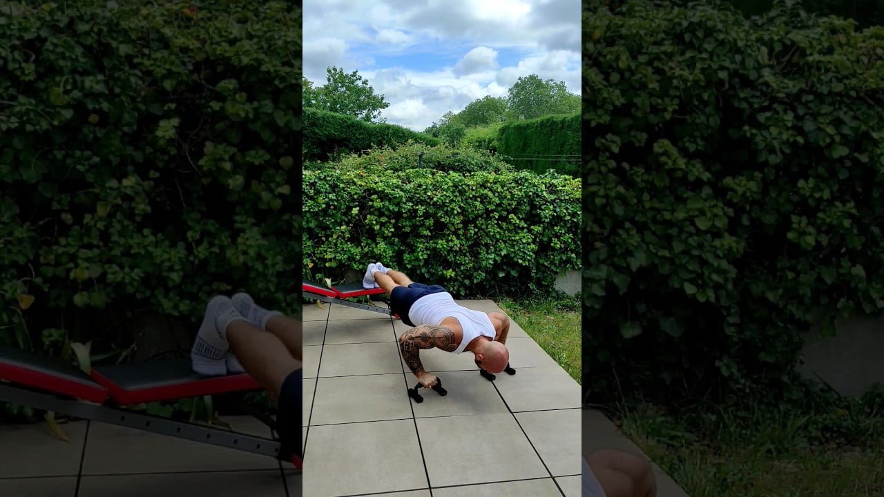 Pompe surélevée avec poignée prise neutre et large [VIDÉO] | Papa Muscle