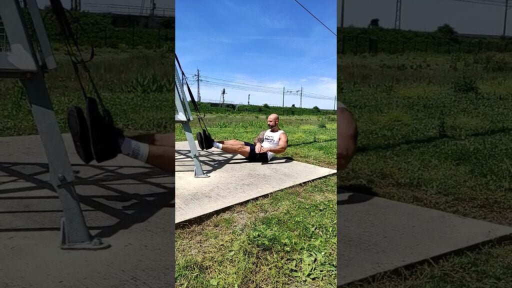 Rotation russe TRX (TRX russian twist)