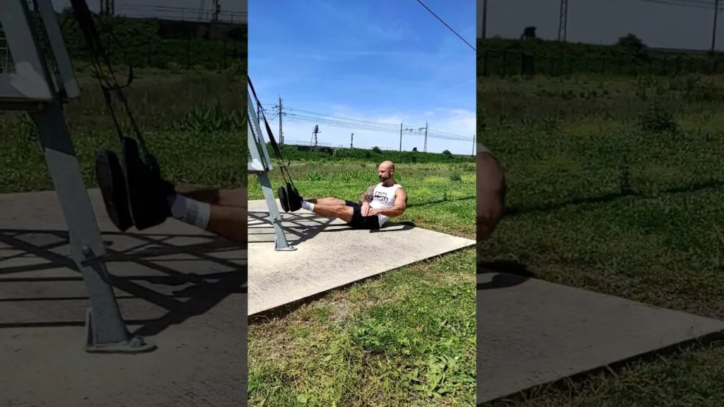 Rotation russe TRX (TRX russian twist)