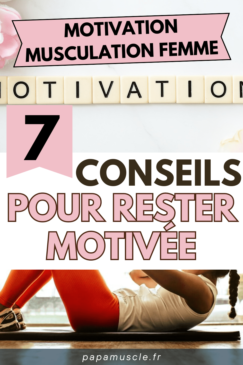 motivation musculation femme
