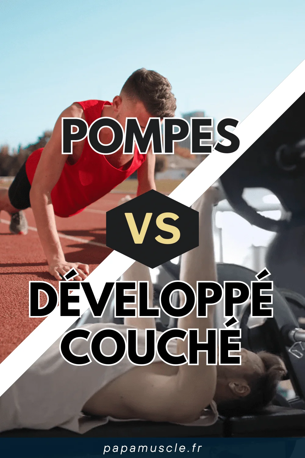 pompes ou développé couché