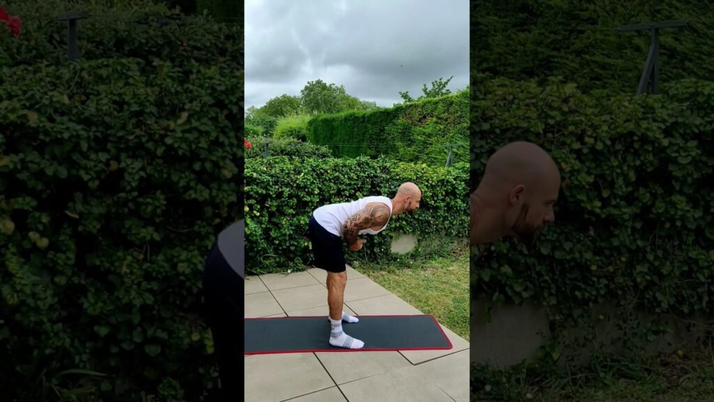 Goodmorning poids du corps (bodyweight goodmorning)