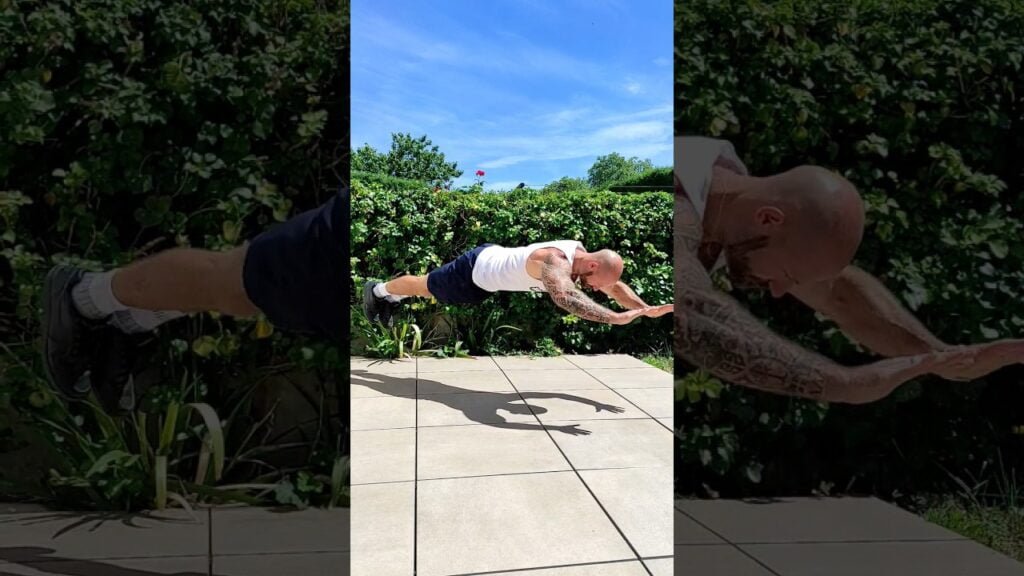 Pompe Superman (Superman push-up)