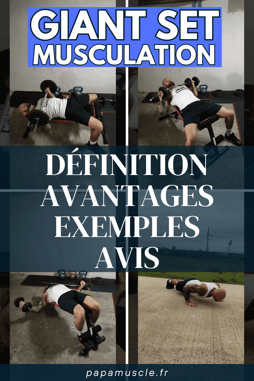 giant set musculation