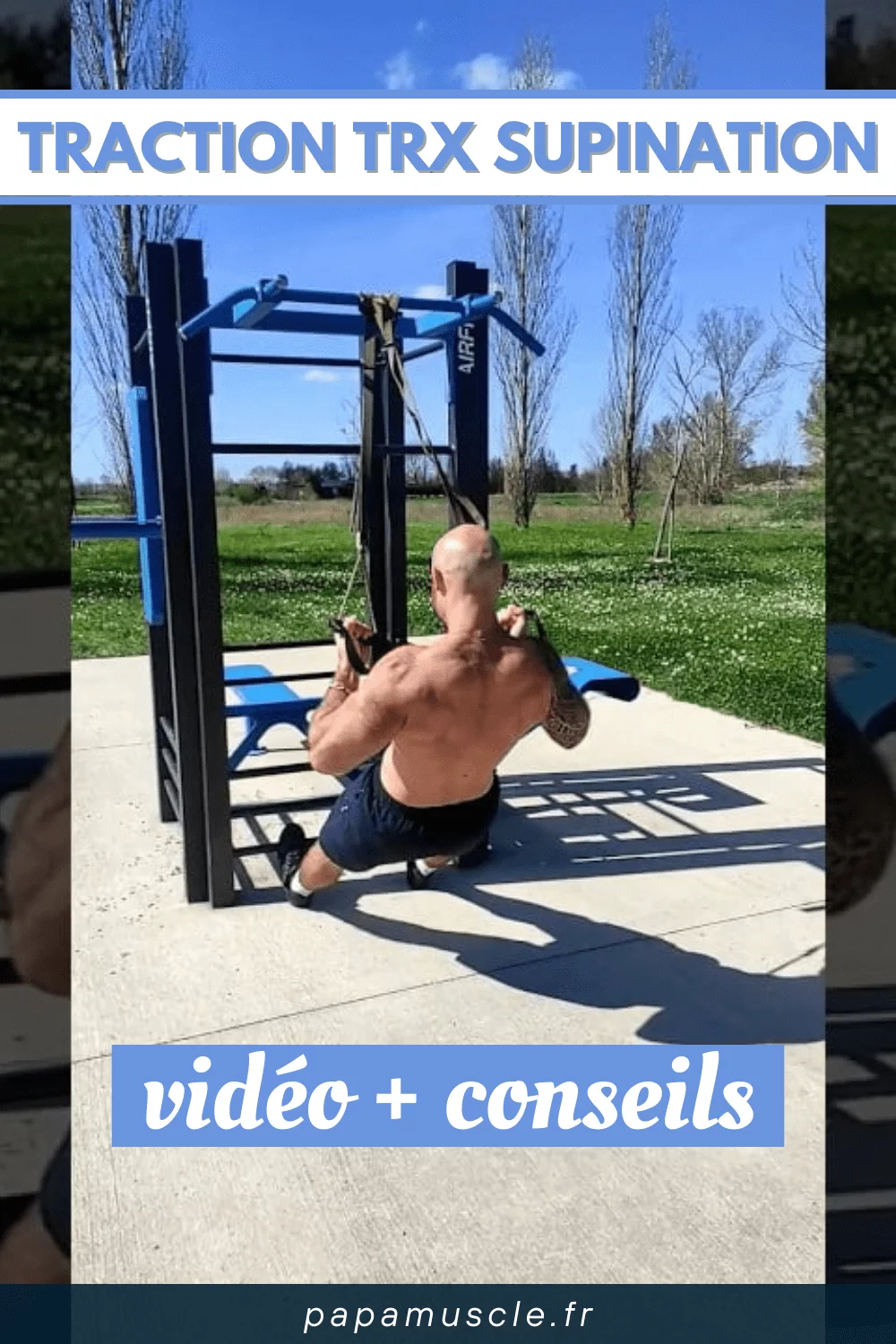 traction TRX supination