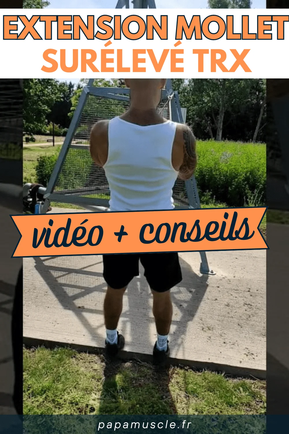 extension mollet surélevé TRX