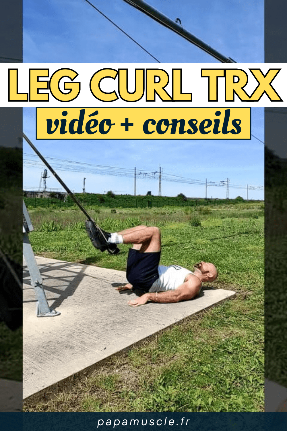 leg curl TRX