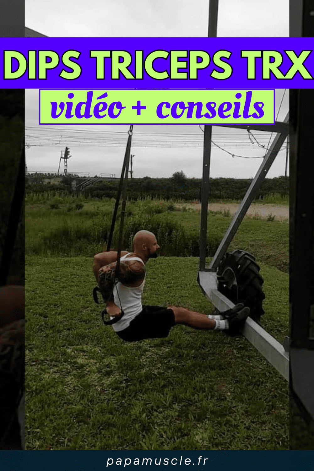 dips triceps TRX