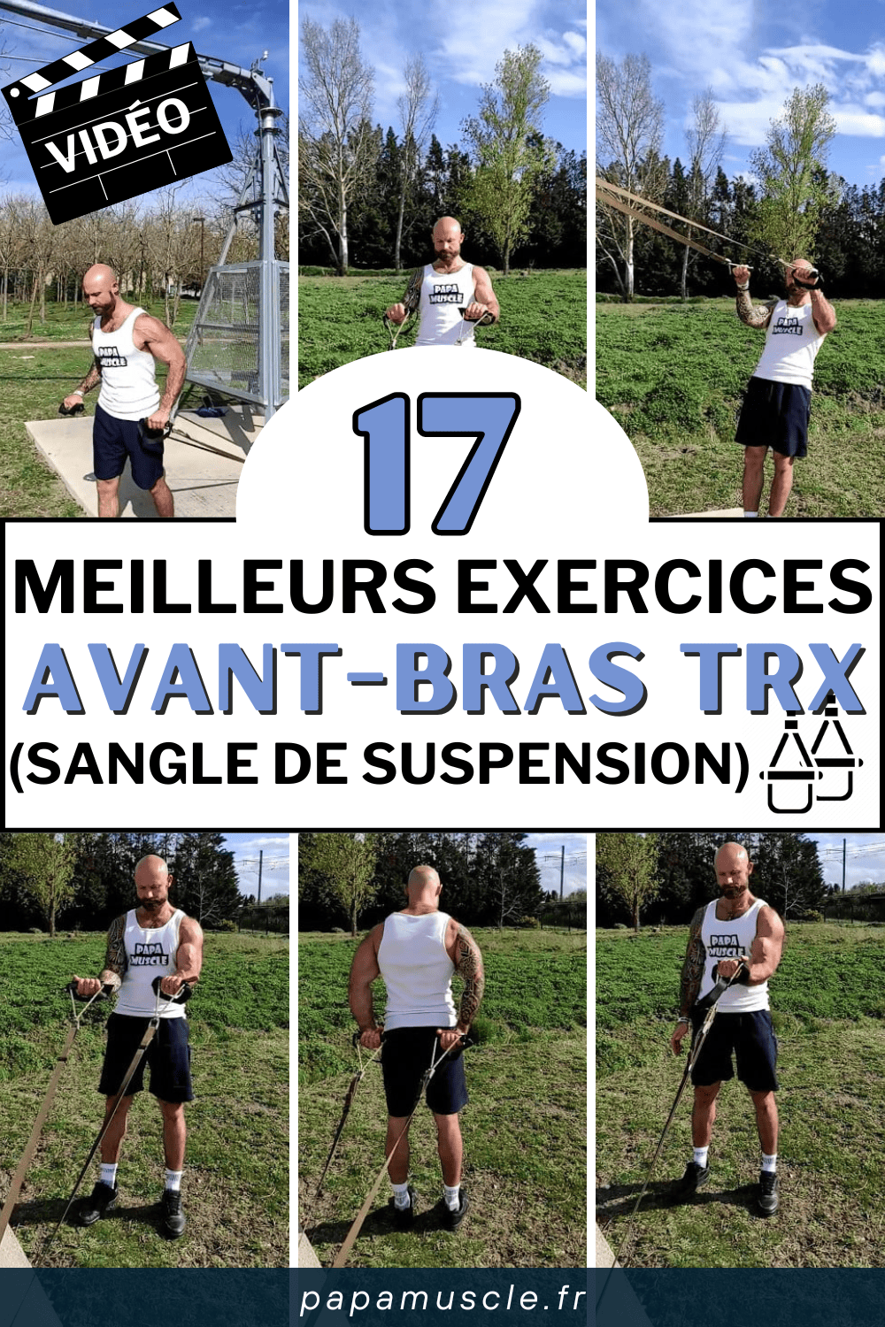 exercices avant bras trx