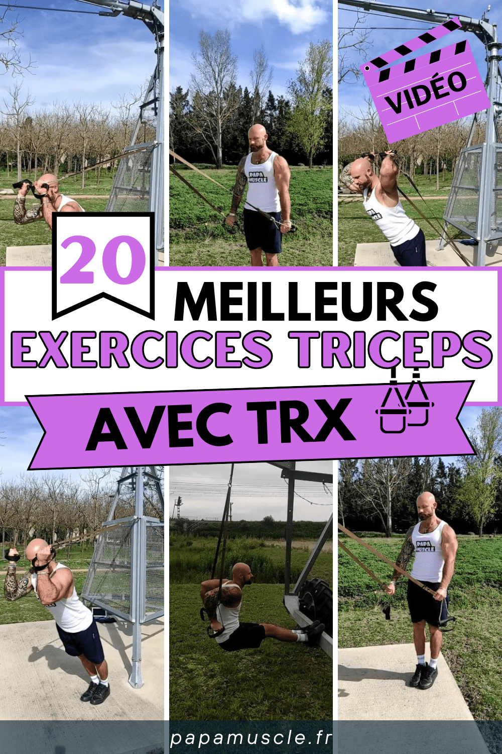 exercices triceps trx