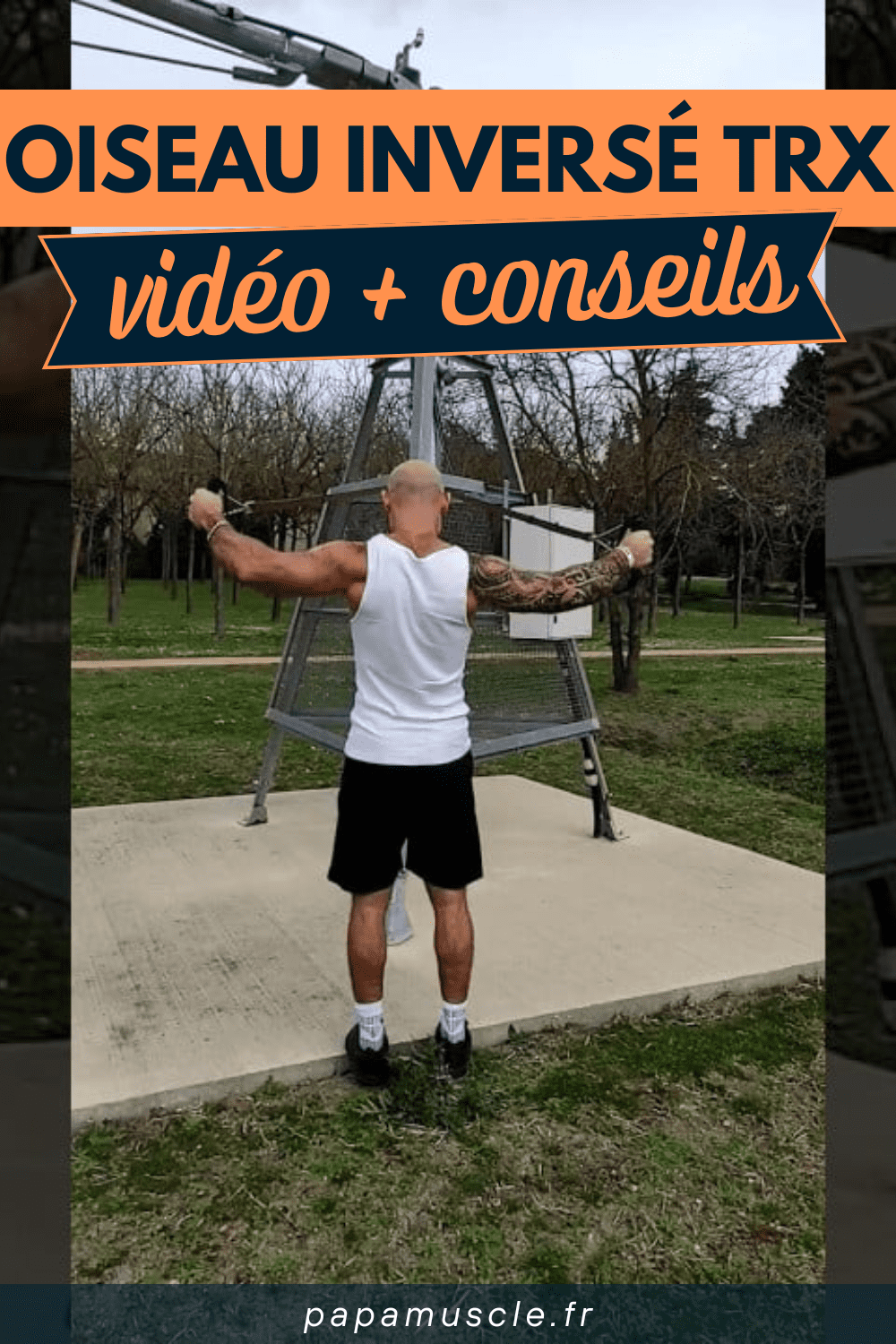 oiseau inversé TRX